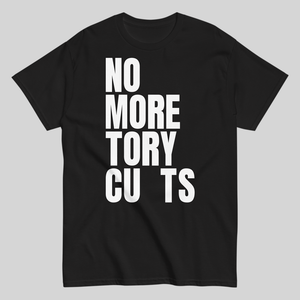 NO MORE TORY CU TS TEE BLACK