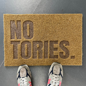 NO TORIES DOORMAT