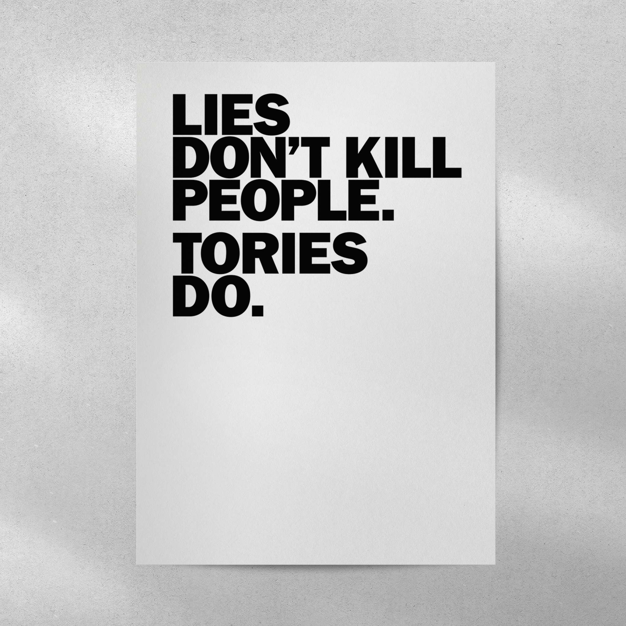 TORY LIES