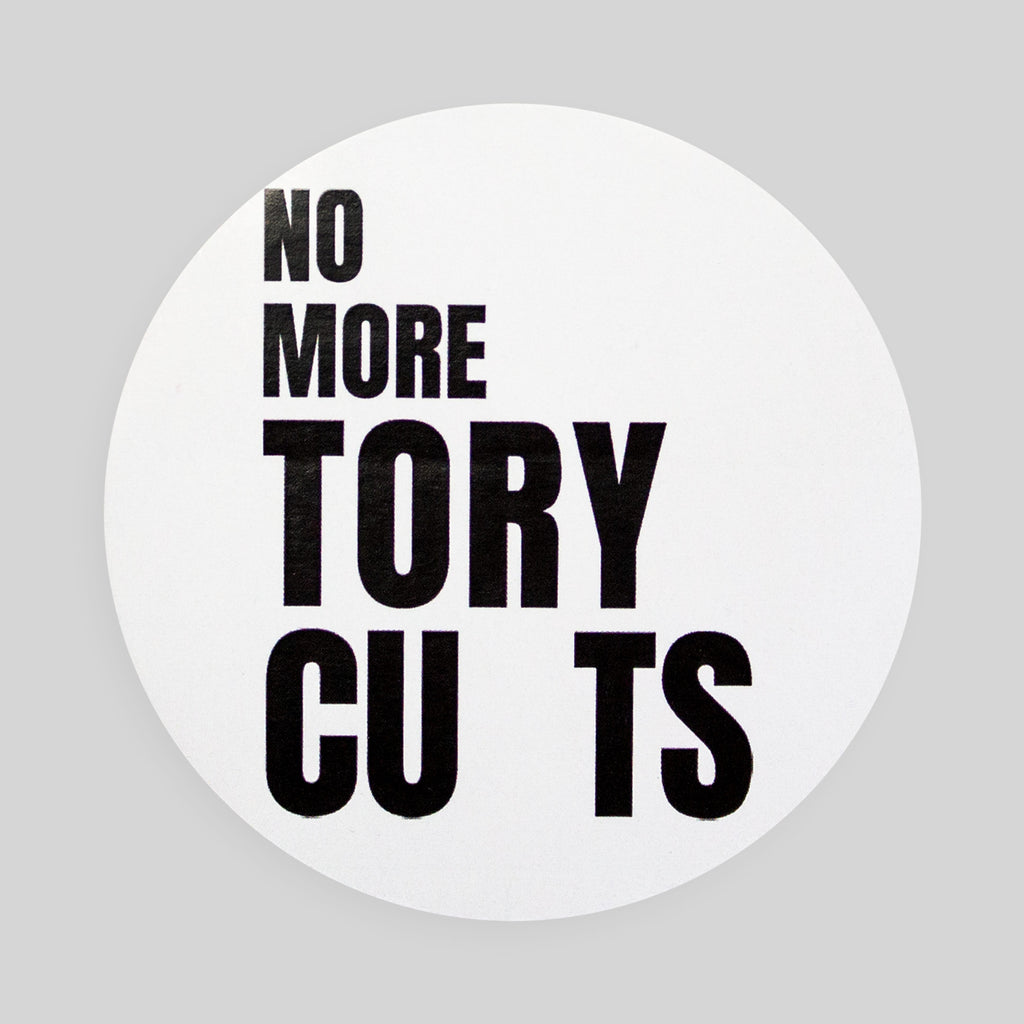 NO MORE TORY CU TS STICKERS